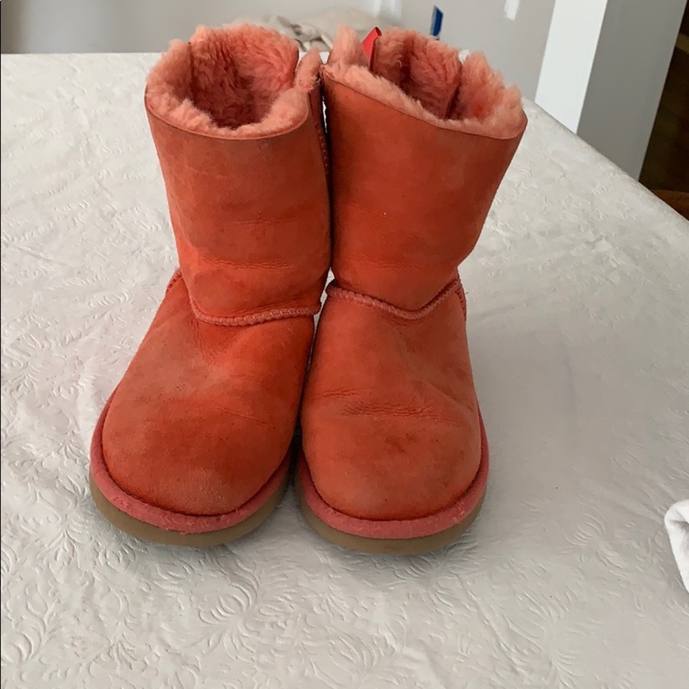 Coral Girls Ugg Boots -Bailey Boot